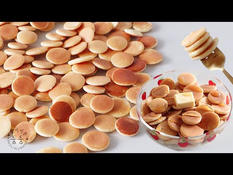 노오븐 미니 팬케이크 250개, Mini Pancakes Recipe