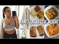 WHAT I EAT IN A DAY TO LOSE WEIGHT: HOW I LOST 25LBS | JuicyJas