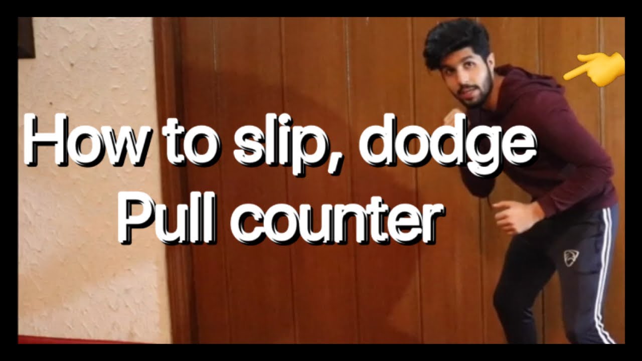 How to dodge or slip punches pull counter Head Movement drills for boxing, MMA, Street fight