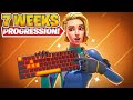 7 WEEK Fortnite Keyboard and Mouse Progression + (TIPS)