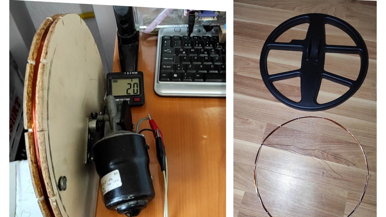 METAL DEDEKTÖR KİT-3 İÇİN ORJİNAL BOBİN SARIMI