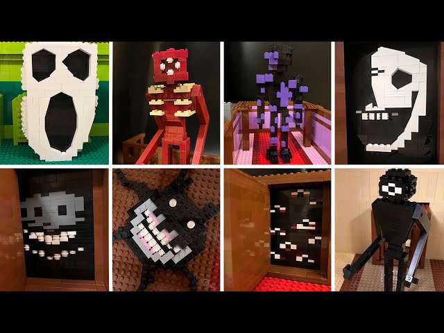 Pixel Papercraft - Screech Papercraft (Roblox Doors)