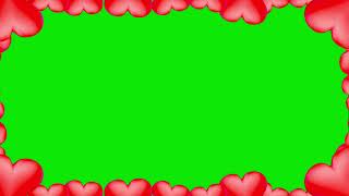 Free Valentine Special Border Frame Chromakey