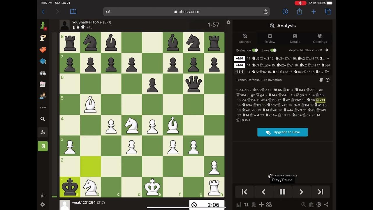 Ohio chess YouTube