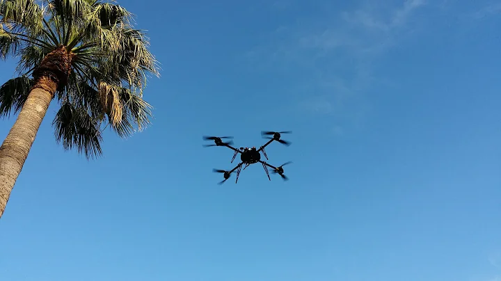 FX8 X8 Multirotor Frame - U7 420KV DJI A2 Test 8S