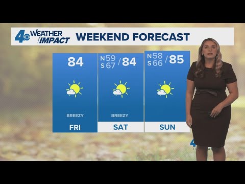 Sunny and spectacular weather settles in this weekend - YouTube