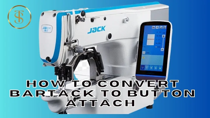 How to covert bartack to button attach