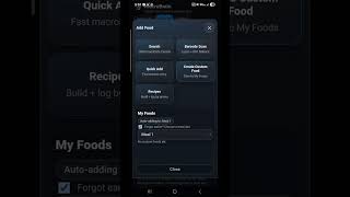 MacroBrain diet app update. #macrotracking #fitnessapp #dietapp #fatloss #musclebuilding #macrobrain screenshot 2