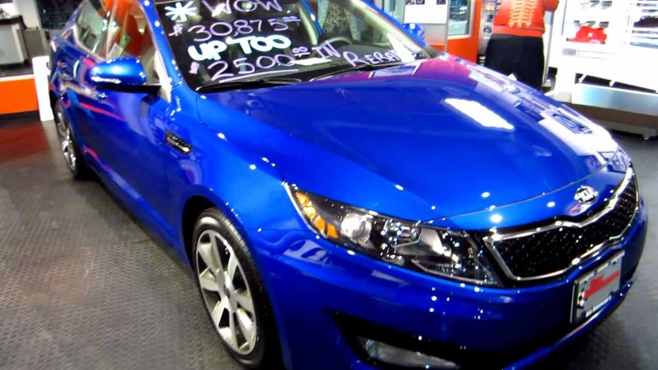 New 2013 Kia Optima SX Turbo - YouTube