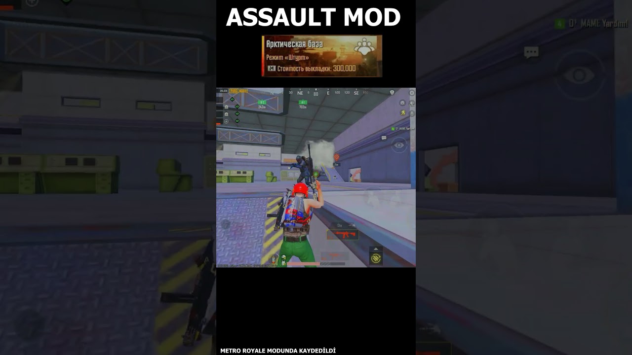 ASSAULT MOD PART 156- PUBG MOBİLE METRO ROYALE