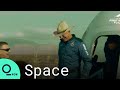 Jeff Bezos And Crew Emerge from Capsule After Blue Origin Flight