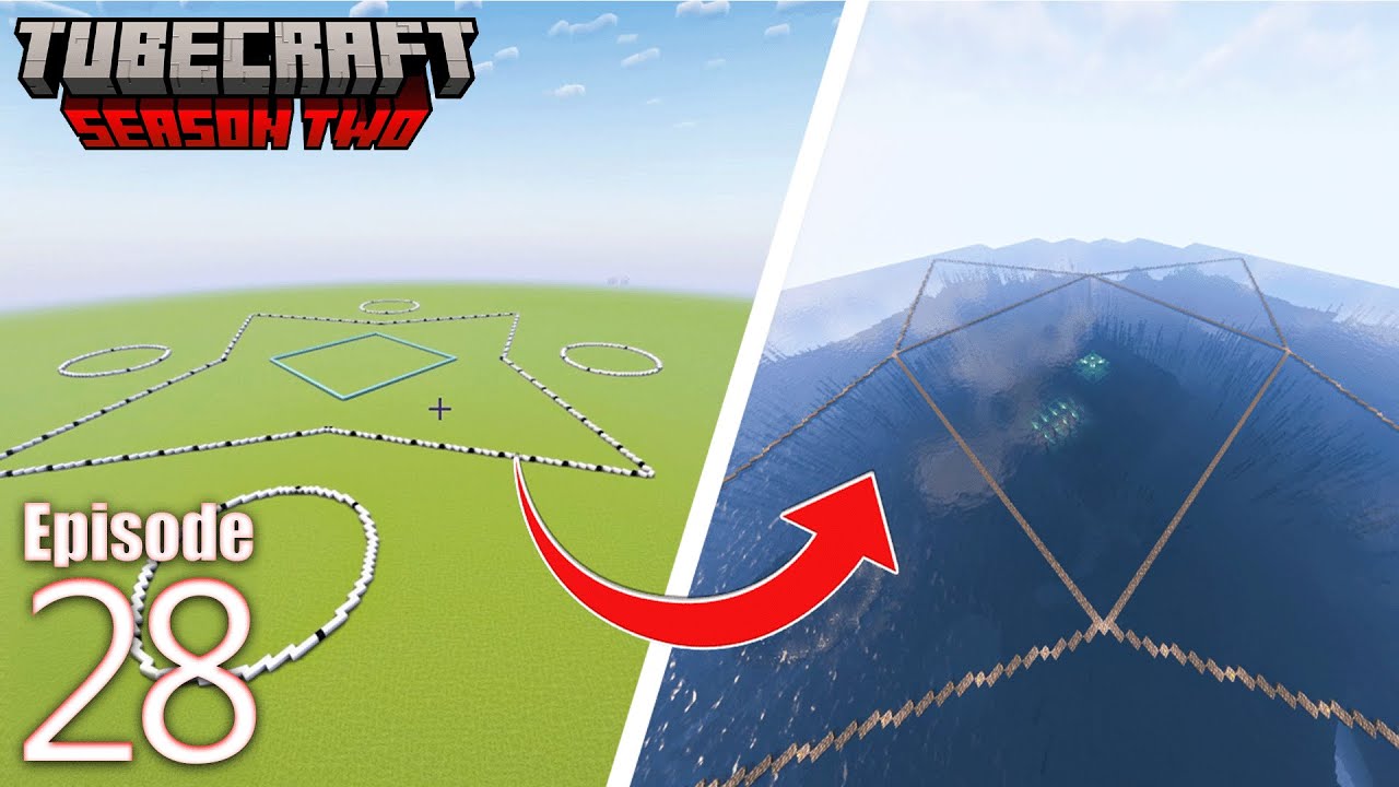 STARTING THE MEGA BASE?! | TubeCraft S2: Episode 28!