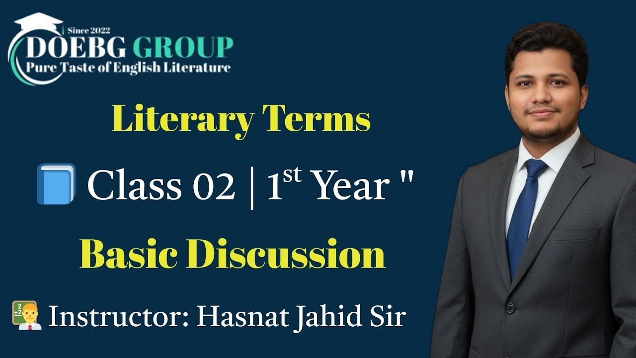 Literary Terms-02 | Figures of Speech | English Literature Basics for Job Preparation | DOEBG Group