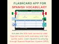 Spanish Vocabulary Flashcards Excel | 500 Most Common Words with Latin American Spanish Audio +Ex.