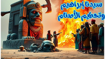قصة سيدنا إبراهيم وتحطيم الأصنام كاملة | قصص الانبياء للأطفال | سورة الأنبياء | مع الدروس المستفادة