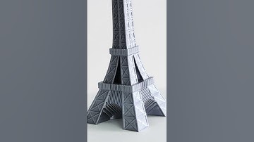 This 3D-printed Eiffel Tower glows with TTYT3D