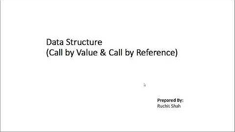 Call by Value | Call by Reference | Difference Call by Value & Reference | C Programming Example
