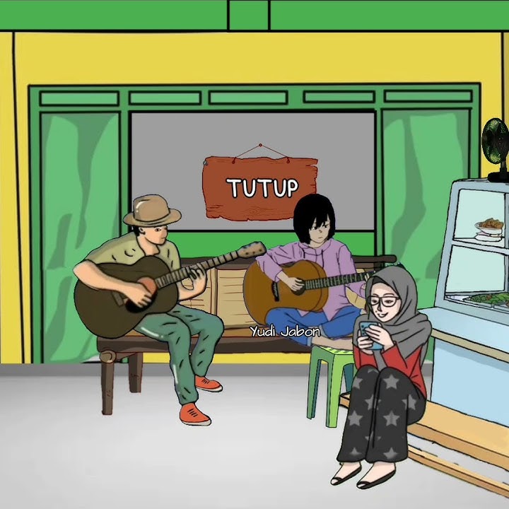 Story WA Animasi || Animasi Main Gitar || Story wa 30 dtk