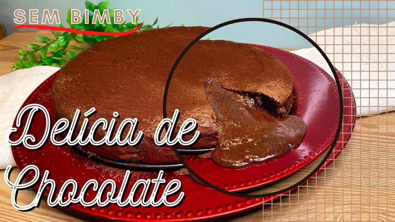 COMO FAZER UMA DELÍCIA DE CHOCOLATE (sem bimby)