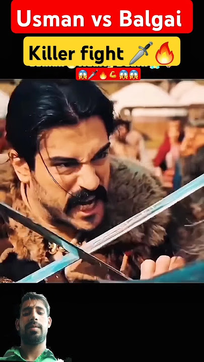 Osman vs Balgai Killer fight 😱🗡🔥 #osmanghazi #ertugrulghazy #usman #ertugrul #shortsfeed #shorts