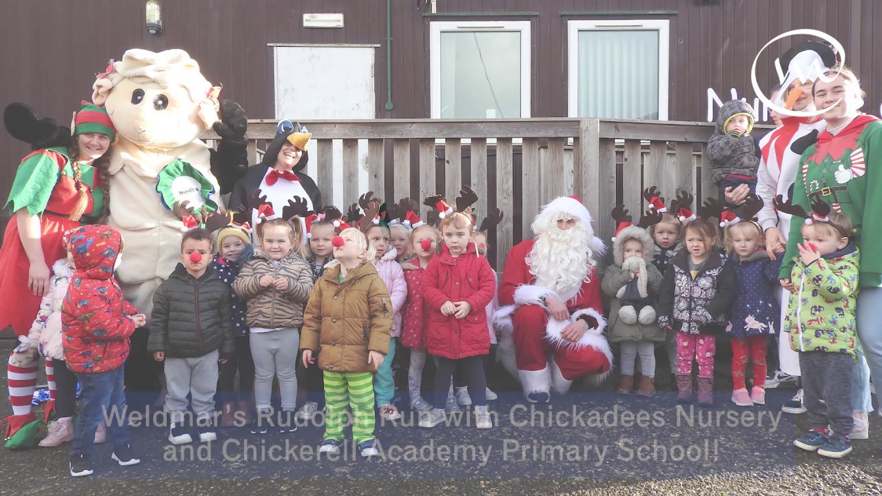 Weldmar Rudolph Run with Chickadees Preschool in Chickerell YouTube