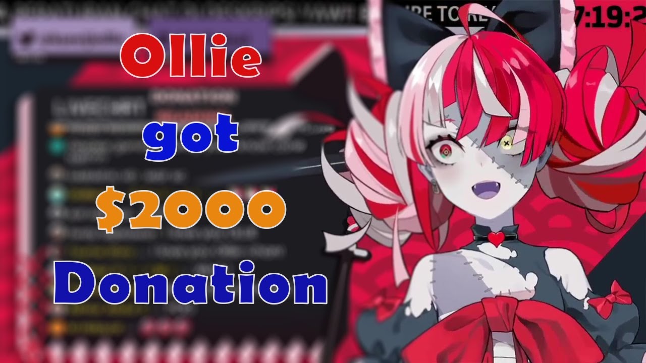 Ollie got $2000 DONATION cracking the record from the MADLAD!!