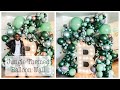 How To | Jungle Themed Balloon Wall with Marquee Light | Baby Shower | Sponsored by Bellway Beauty