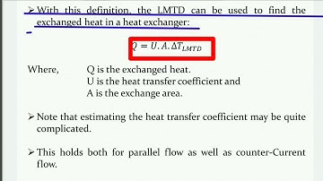 LMTD  ,Log mean temperature difference explain , derivation,OHTC, overall heat transfer coefficient.