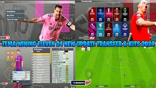 FIFA 16 MOD WINING ELEVEN 24 ANDROID OFFLINE | NEW UPDATE TRANSFER & KITS 2023/24 | TURNAMEN MODE |