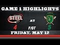Clark Cup Final Game 1 vs. Sioux City Musketeers (May, 12, 2017)