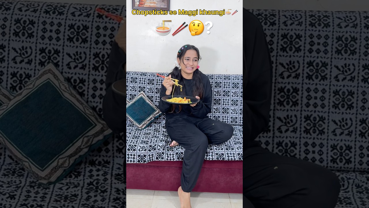 Chopsticks chahiye😩🍜 | Sneha Choudhary | #shortvideo #explorenow #comedy #trending #viral
