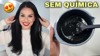 Transforme seu Cabelo em Casa: Receita Simples de Tinta Preta Caseira!