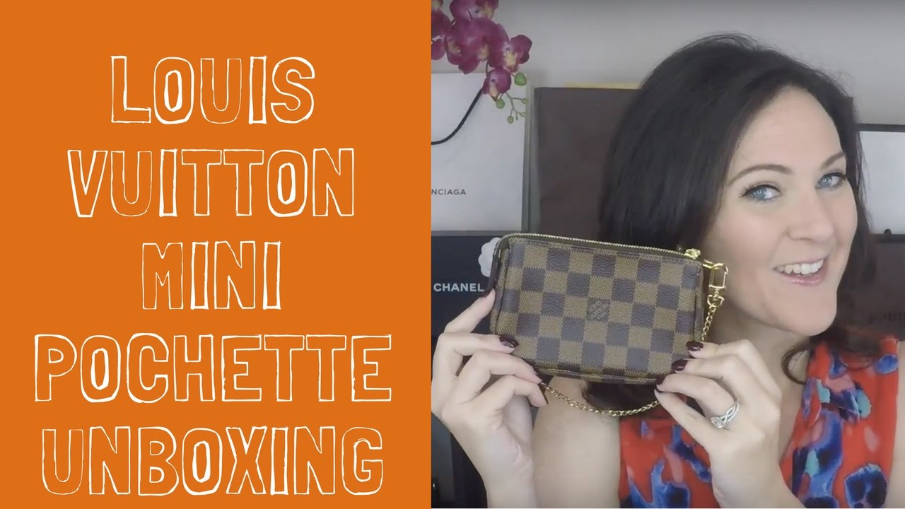 Louis Vuitton Mini Pochette Unboxing | Retail Therapy Chick - YouTube