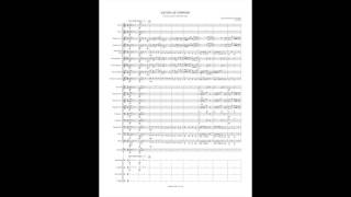 Video thumbnail of "Suction Cup Symphony - Concert Band (Score Video)"