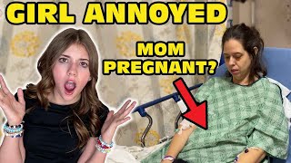 Girl Temper Tantrum Annoyed At Mom For Being Pregnant? [Original]