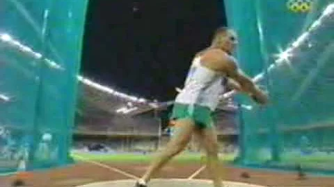 Discus Throwing - Robert Fazekas 2004 Athn 70.71m