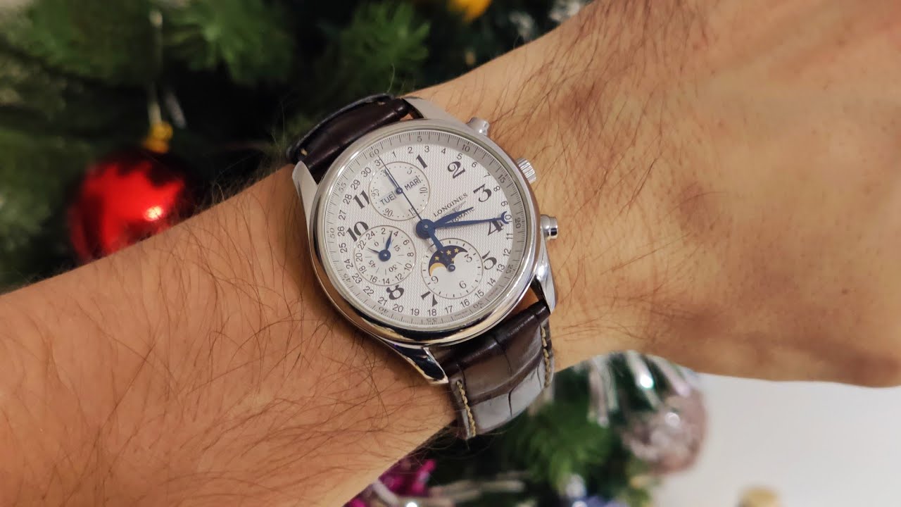 Longines Master collection L2.673.4.78.3 chronograph