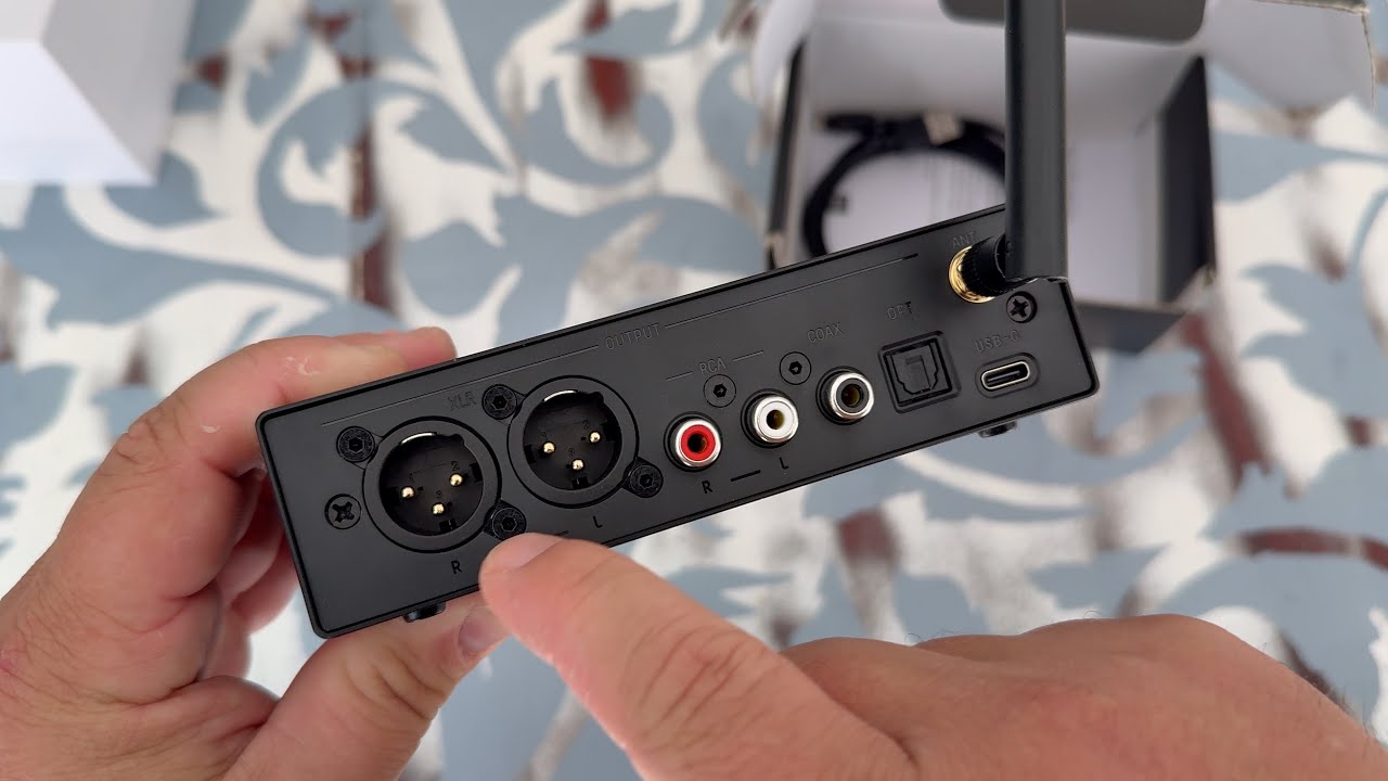 Professional Bluetooth 5.1 Music Receiver, LDAC aptX HD, Audiophile DAC ...