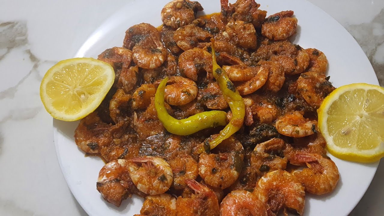 كروفات🦐 بصوص حمرا 🔴وصفة بحرية بإمتياز👌🏻