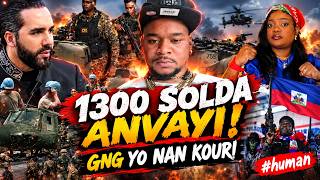 Bukele bay ke sote! Bandi komanse pran rak! 1300 salvadoryen avayi Ayiti! Bolsonaryo manke vann Brez