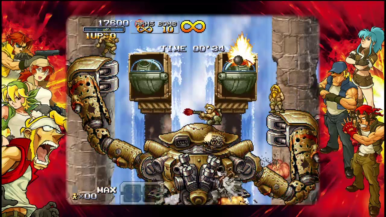 METAL SLUG XX Base Assault 4C YouTube