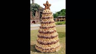 23 Awesome Christmas tree design out of recycled materials