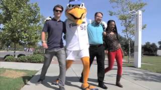 Take a Campus tour of HGTC with Splash from the Myrtle Beach Pelicans!