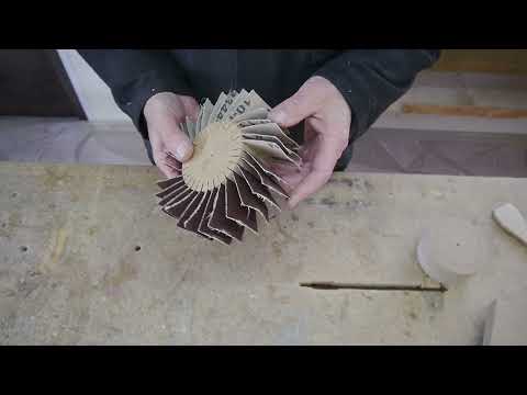 Самодельный мягкий лепестковый барабан. Homemade soft petal drum.