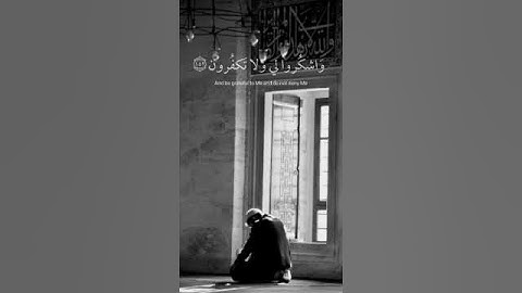 (فاذكروني أذكركم واشكروا لي ولا تكفرون)للقارئ إسلام صبحي ❤️❤️