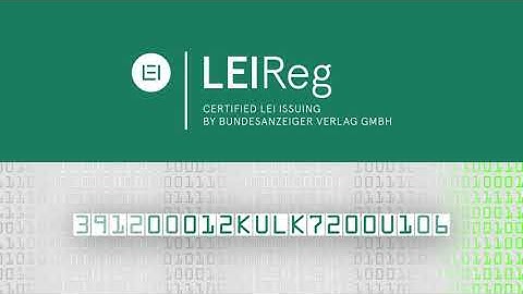 LEI Legal Entitiy Identifier | LEIReg | Bundesanzeiger Verlag GmbH