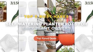 Don't Buy Self Watering Planter Pots For Lazy Plant Owners Before Watching This!