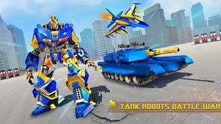 Robot Berubah Jadi Tank Dan Pesawat Jet | Air Jet Robot Tank Multi Transform Robot screenshot 5
