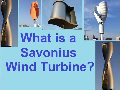 Video: Jak funguje větrná turbína Savonius?