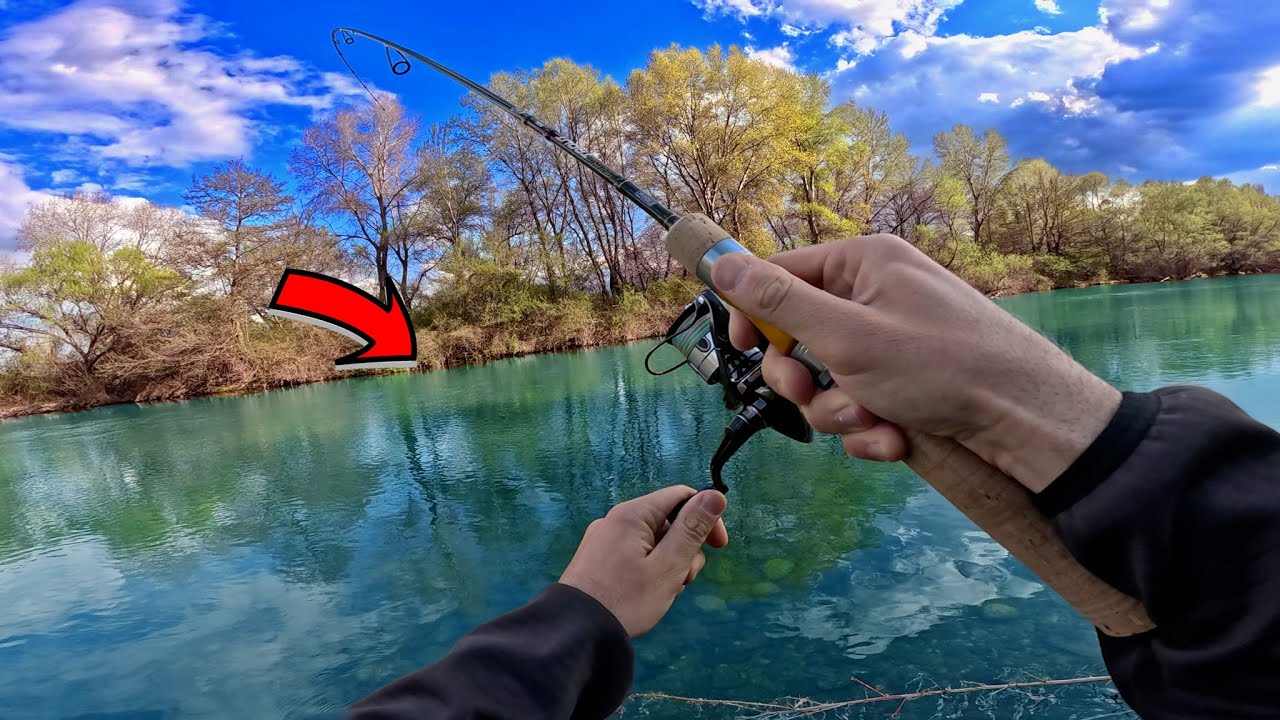 Риболов на Балканска пъстърва по река Въча